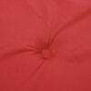 vidaXL Tuinstoelkussens 4 st 50x50x4 cm oxford stof rood