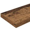 vidaXL Boekenplank Bord 4 pcs Bruin 100 x 10 x 1,5 cm Bewerkt hout