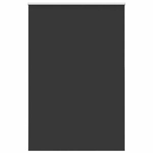 vidaXL Rolgordijn verduisterend 155x230 cm stofbreedte 151,6 cm zwart