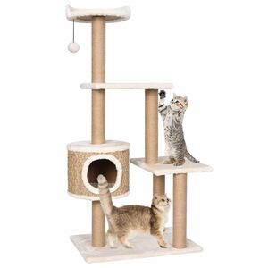 vidaXL Kattenmeubel met krabpalen 123 cm zeegras