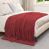 vidaXL Kleden 6 pcs Bordeaux Rood 200 x 150 cm Fleece