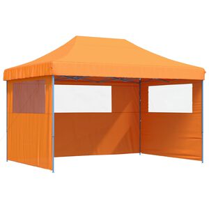 vidaXL Partytent 279 x 410 x 315 cm Oranje Oxford Stof
