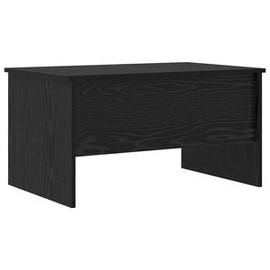 vidaXL Salontafel Zwart Eiken 102 x 50,5 x 46,5 cm Bewerkt hout