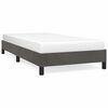 vidaXL Bedframe zonder matras 90x200 cm fluweel donkergrijs