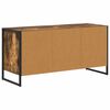 vidaXL TV-kast met lade Rook Eik 100 x 36 x 49,5 cm Bewerkt hout