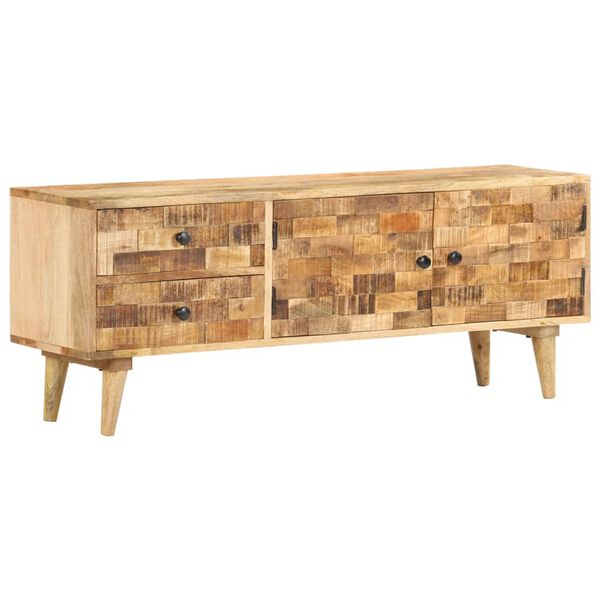 vidaXL Tv-meubel 120x30x45 cm massief mangohout