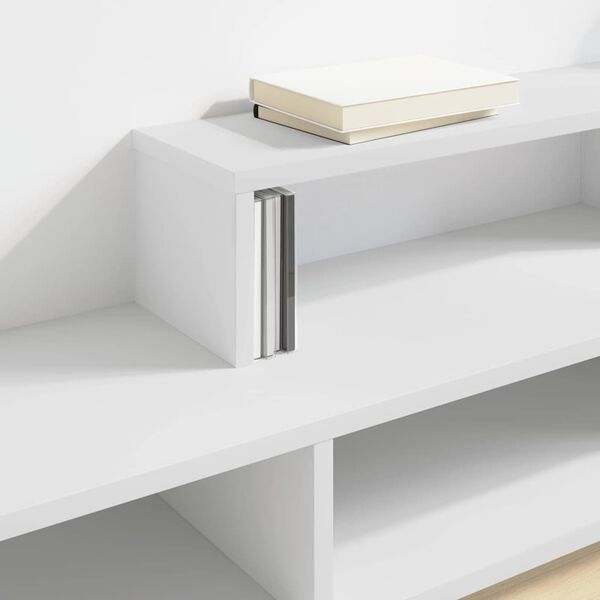 vidaXL TV-stand 150x25x28,5cm Bewerkt hout