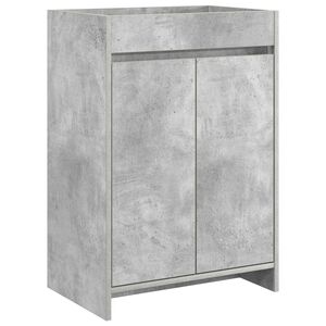 vidaXL Badkamer Onder Wasbak Kast Betongrijs 56 x 37,5 x 81 cm