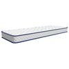 vidaXL Traagschuimmatras 70x200x17 cm Zacht wit