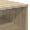 vidaXL Salontafel Sonoma Eiken 80 x 50 x 40 cm Bewerkt hout