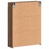 vidaXL Badkamer spiegelkast TULUM Bruin Eiken 60 x 16,5 x 78 cm