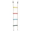 vidaXL Touwladder voor kinderen met 4 sporten meerkleurig
