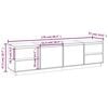 vidaXL Tv-meubel 176x37x47,5 cm massief grenenhout