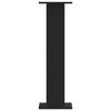 vidaXL Plantenstandaards 2 st 30x30x95 cm bewerkt hout zwart