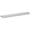 vidaXL Raamsokkel Marmer Tekst -enure 60 x 15 x 4,5 cm PVC