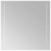 vidaXL Badkamerspiegel LED 50x50 cm