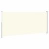 vidaXL Tuinscherm uittrekbaar 220x500 cm cr&egrave;me