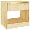 vidaXL Nachtkastjes 2 st 40x31x40 cm massief vurenhout