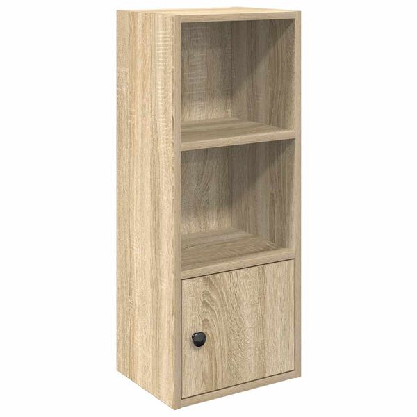 vidaXL Boekenkast 31x24x77 cm bewerkt hout sonoma eikenkleurig