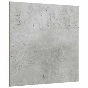 vidaXL Decorpanelen 12 st Beton Grijs 30 x 30 x 0,27 cm Bewerkt hout