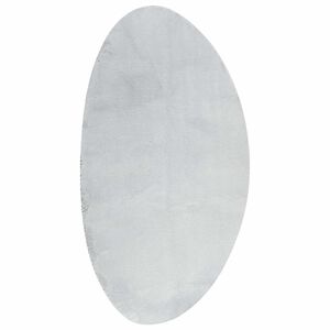 vidaXL Tapijt HUARTE Grijs 80 x 150 cm Polyester