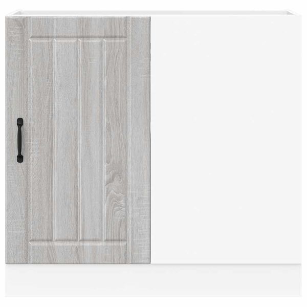 vidaXL Onderkast Lucca bewerkt hout grijs sonoma eiken