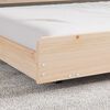 vidaXL Bedframe Naturel 100 x 200 cm Massief grenenhout