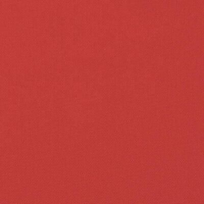 vidaXL Tuinstoelkussens 4 st hoge rug 120x50x3 cm stof rood