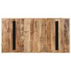 vidaXL Eettafel 180x90x76 cm ruw mangohout