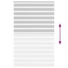 vidaXL Zebra rolgordijn 150x200 cm stofbreedte 145,9 cm lichtgrijs