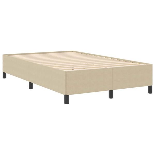 vidaXL Boxspringbed Grijs groen 120 x 200 cm Fluweel