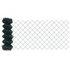 vidaXL Gaashek 25 x 0,6 m Staal Groen