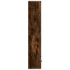 vidaXL Boekenkast 31x24x127 cm bewerkt hout gerookt eikenkleurig