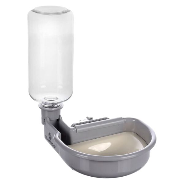 FLAMINGO Hondenwaterbak met fles Diza 480 ml