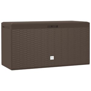 vidaXL Tuinbox 114x47x60 cm bruin