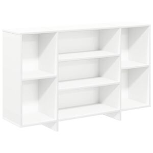 vidaXL Dressoir 120x30x75 cm bewerkt hout wit