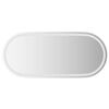 vidaXL LED Badkamer Spiegel Transparant 100 x 45 cm gehard glas