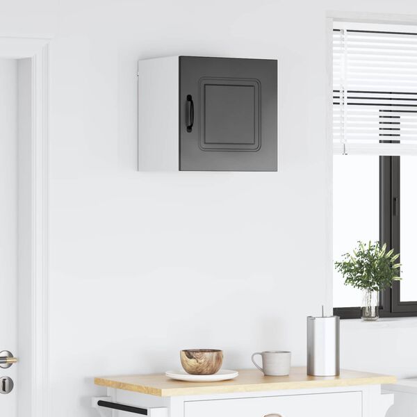 vidaXL Keukenkast met opslag Kalmar Zwart 40 x 31 x 40 cm Bewerkt hout