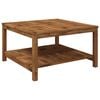 vidaXL Salontafel LAREN Naturel 80,5 x 80 x 45 cm Massief Acaciahout