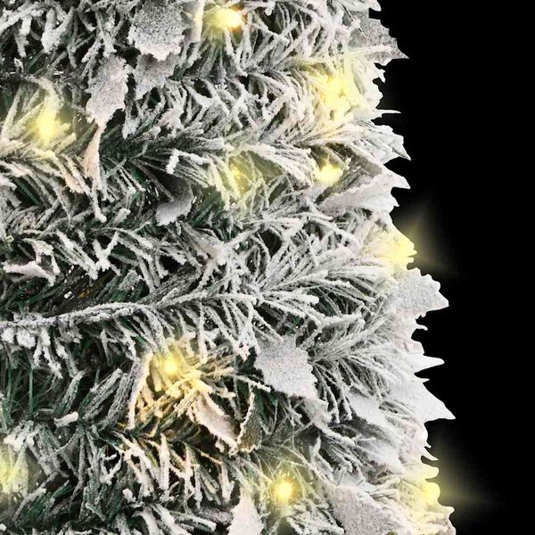 vidaXL Kunstkerstboom pop-up met sneeuw 50 LED's 120 cm