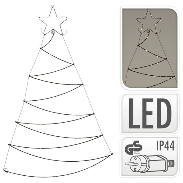 Ambiance Kerstboom met 125 LED's 110 cm