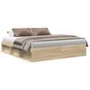 vidaXL Bedframe sonoma eikenkleurig 200x200 cm