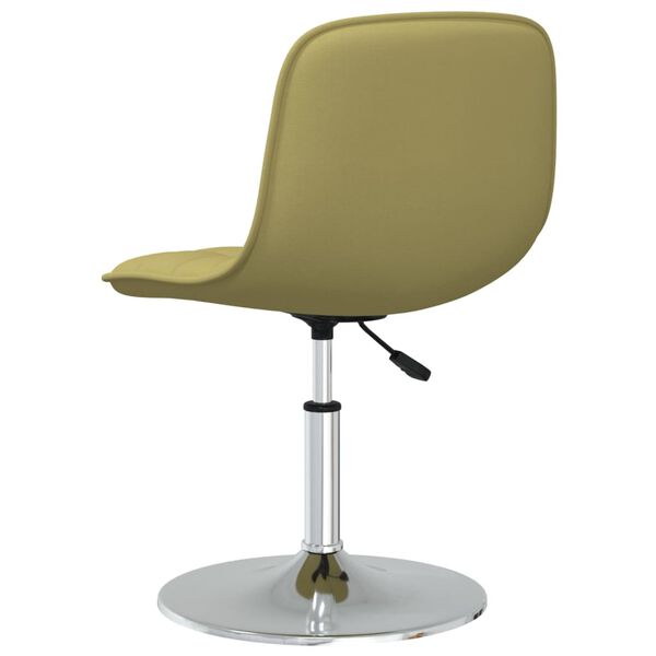 vidaXL Barkruk stof groen