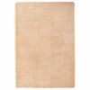 vidaXL Hoogpolig vloerkleed NAVARRA 200x290 cm polyester beige