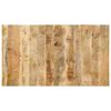 vidaXL Hoofdbord 140 cm massief ruw mangohout