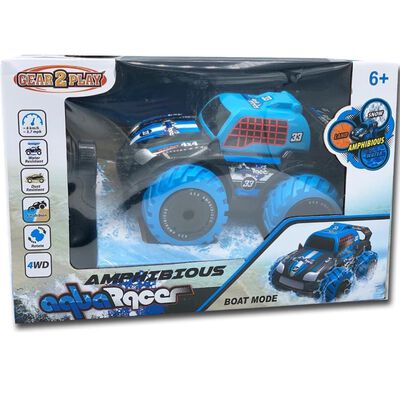 Gear2Play Amfibieauto Aqua Racer 2-in-1 radiografisch blauw