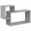 vidaXL Wandplank Muurmontage Grijs Sonoma 55 x 15 x 35 cm Bewerkt hout