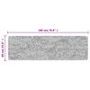 vidaXL Keukenmat wasbaar anti-slip 60x180 cm meerkleurig
