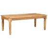 vidaXL Salontafel Bruin 100 x 55 x 40 cm massief mangohout