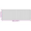 vidaXL Vloerkleed rechthoekig 70x200 cm bamboe bruin